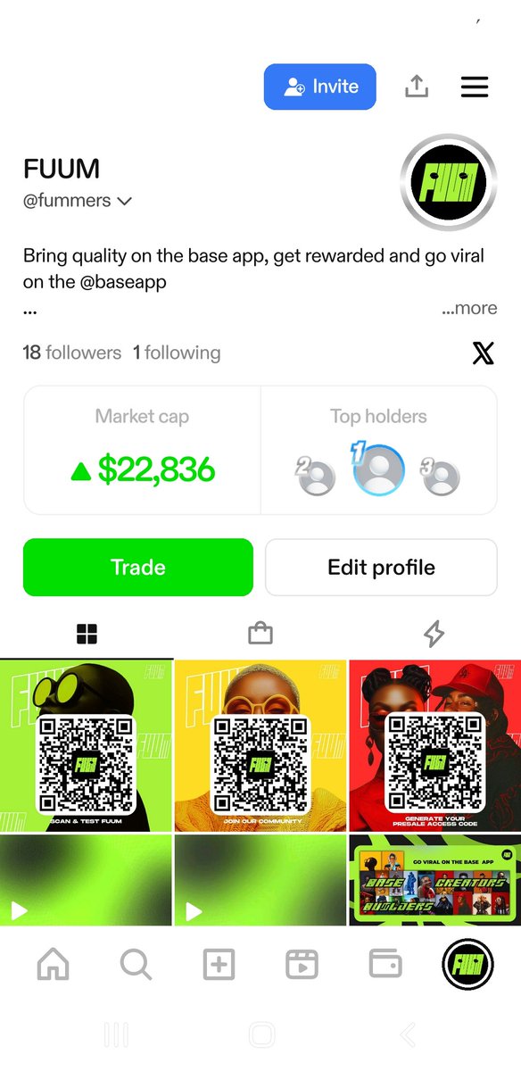 Just in 
FUUMCHAIN ($fummers) chart is blowing up, this guy just moved from $4,000 to $22,000+ 😳😱, this isn’t hype, this is what building quality on the <a href="/baseapp/">Base app</a> does.

Have you gotten a share of it ? 

CA is still alive
0x479f45e6e0b92390b33ab4e29ffd2122aa0d9f93