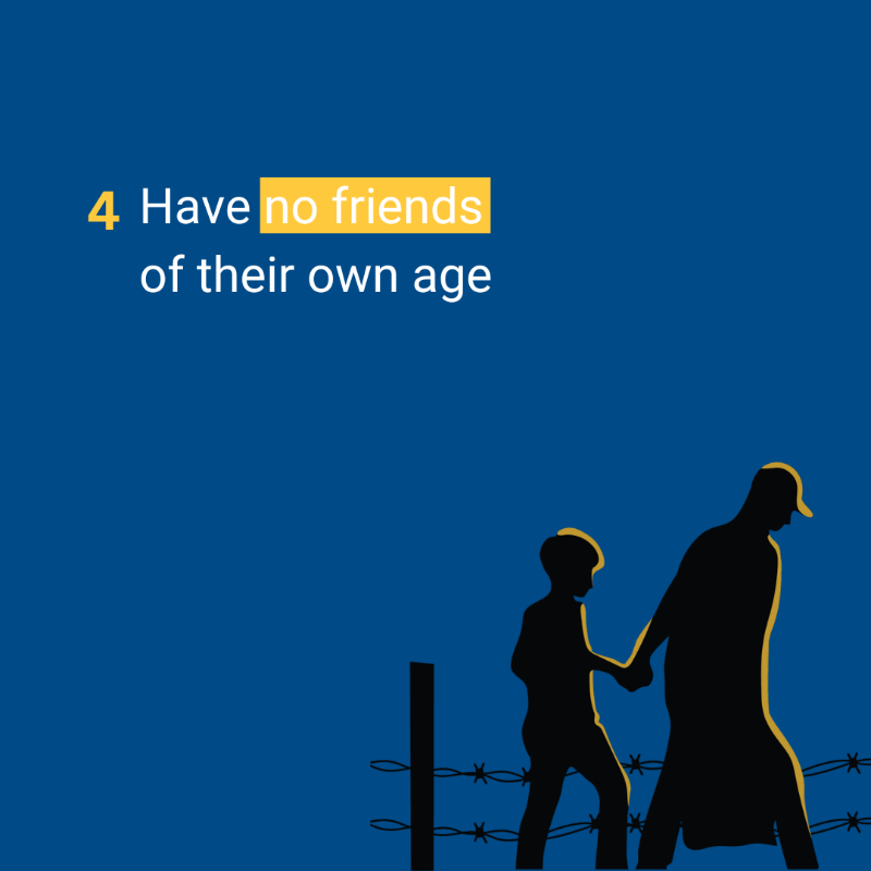 UNODC_OrgCrime's tweet photo. 38 out of 100 victims of human trafficking are children.    

Here are 5 ways that can help you identify them 👇     

#EndHumanTrafficking