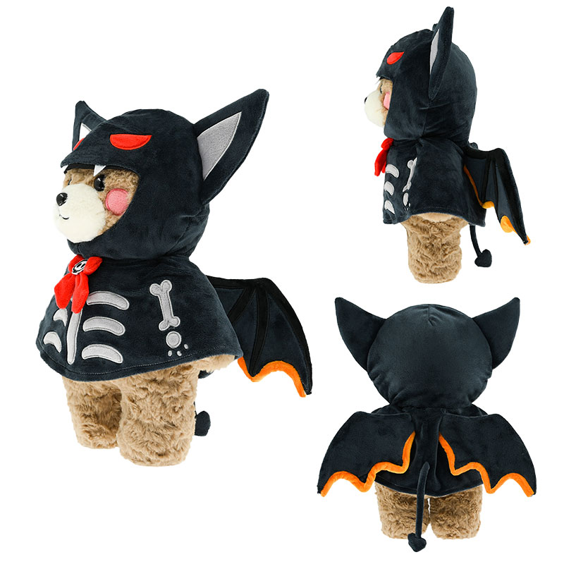 maymagic111's tweet image. Meet my adorable teddy bear🧸 Dressed up in this super cute bat - themed outfit, it's like a little Halloween hero! Every time I look at it, my heart melts. It's not just a toy, but a little buddy that brings warmth and fun. 
#TeddyBear #CuteOutfit #BatTheme #LittleBuddy