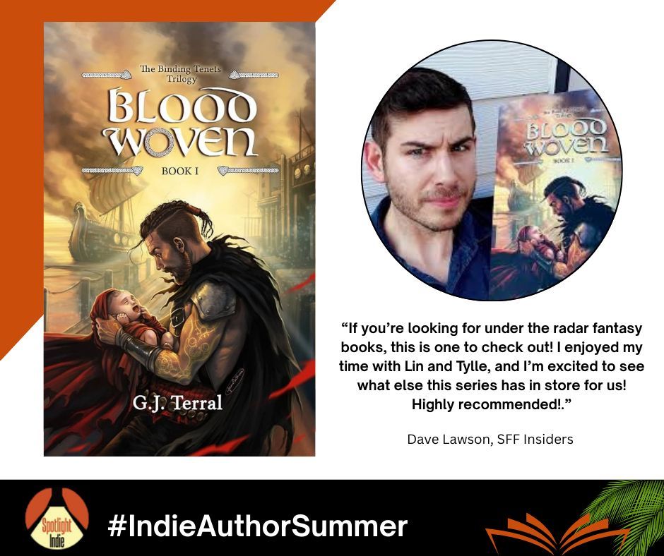 SpotlightIndie_'s tweet image. #IndieAuthorSummer day 52: Ready to discover a new author? Check out @Stat_Mo1, author of Bloodwoven at stationarymomentum.com. Already read the author's work and loved it? Consider sharing this post to help boost their books. #IndieAuthors #BookSky  #IndieBooks