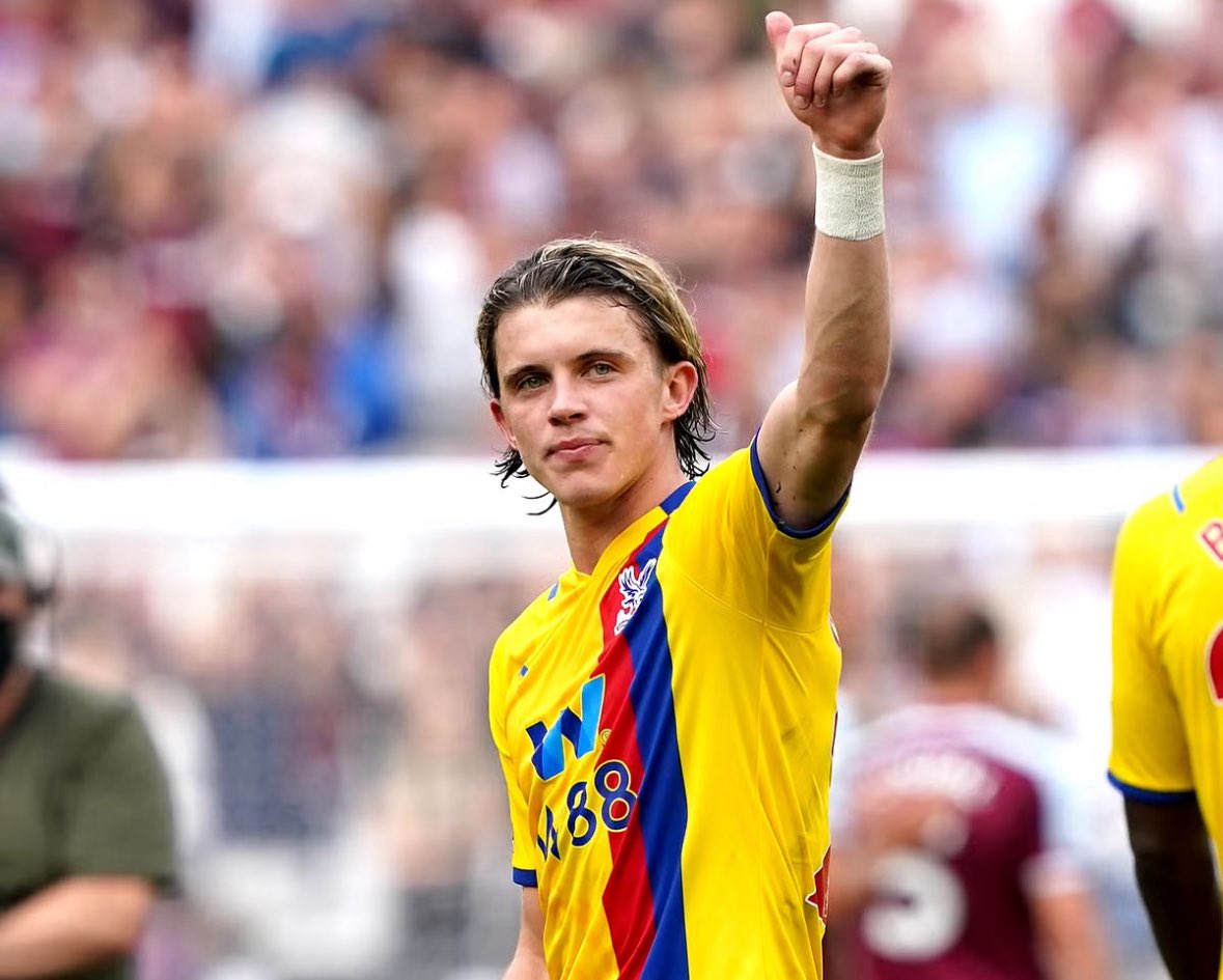 Fabrizio Romano (@fabrizioromano) on Twitter photo 🚨🔴🔵 Crystal Palace have approached Atlético Madrid over potential return for Conor Gallagher.
Concrete interest for loan move but nothing agreed at this stage, initial talks took place.
One to watch based on Atlético decision - follows <a href="/BobbyManzi/">Bobby Manzi</a> info. 🚨🔴🔵 Crystal Palace have approached Atlético Madrid over potential return for Conor Gallagher.
Concrete interest for loan move but nothing agreed at this stage, initial talks took place.
One to watch based on Atlético decision - follows <a href="/BobbyManzi/">Bobby Manzi</a> info.