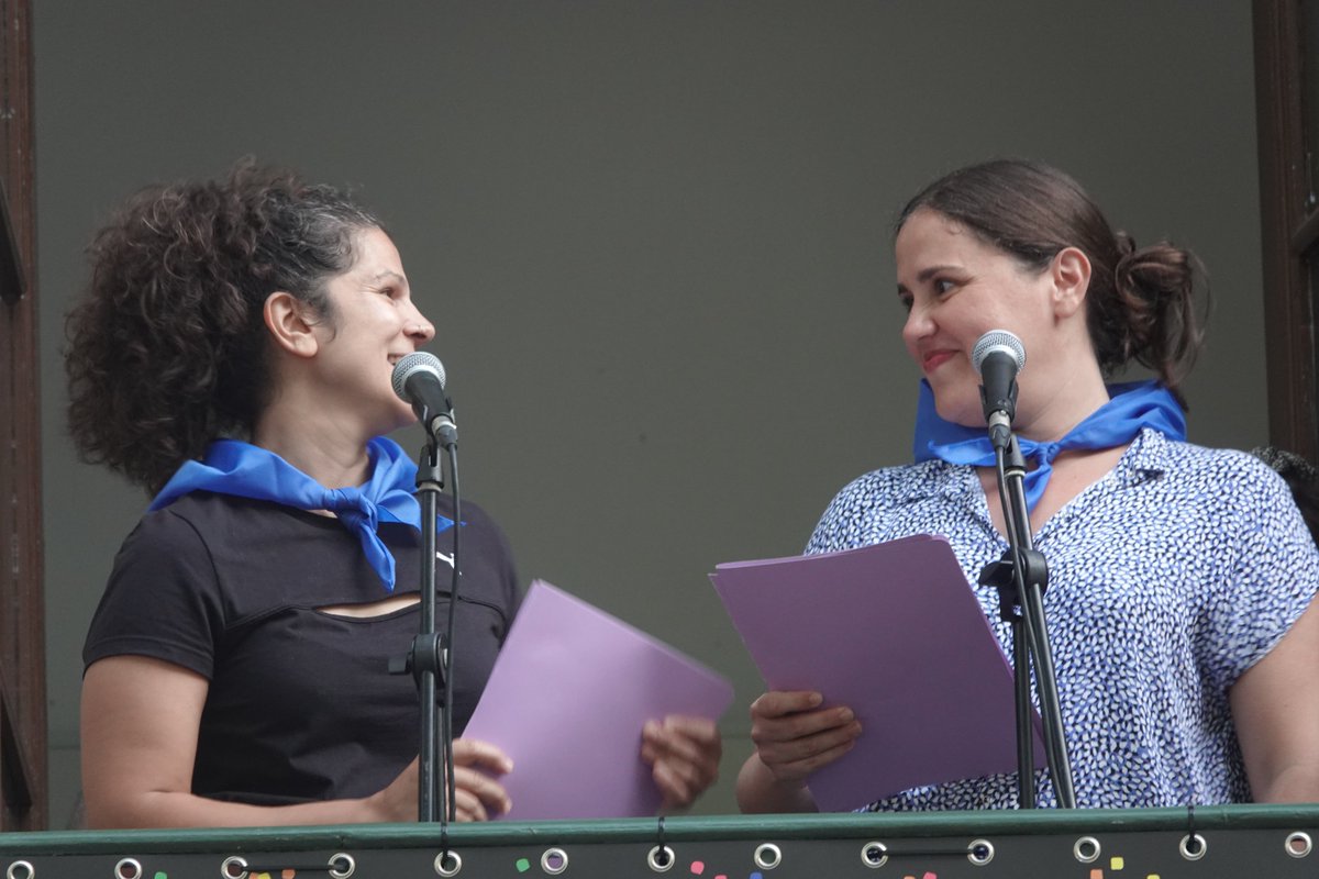 ForesJuliana's tweet photo. Sempre a l'equip de l'Esther López i la Júlia Truyol. Grans actrius, millors persones i incansables treballadores.
Els qui us piqueu pel pregó a les #FMSants sou uns amargats que no voleu festes reivindicatives i uns adalils de la vigilància del to (Tone policing).
#FMSants25 https://t.co/X1wxXr5Ni0