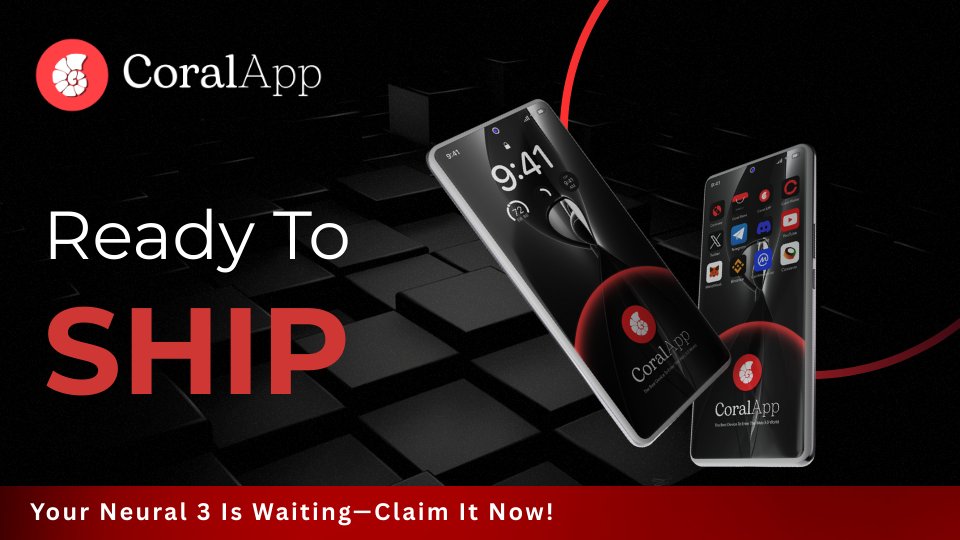 Why just hold when you can earn on the go? 📱✨

With the Coral Phone by <a href="/MyCoralApp/">CoralApp</a> ,  every holder gets access to:
1️⃣ Rewards for diamond hands 💎
2️⃣ Built-in token swap rights 🔄
3️⃣ Exclusive partner airdrops 🎁
4️⃣ AI-powered mining ⚡
5️⃣ Premium project drops 🚀

Your phone