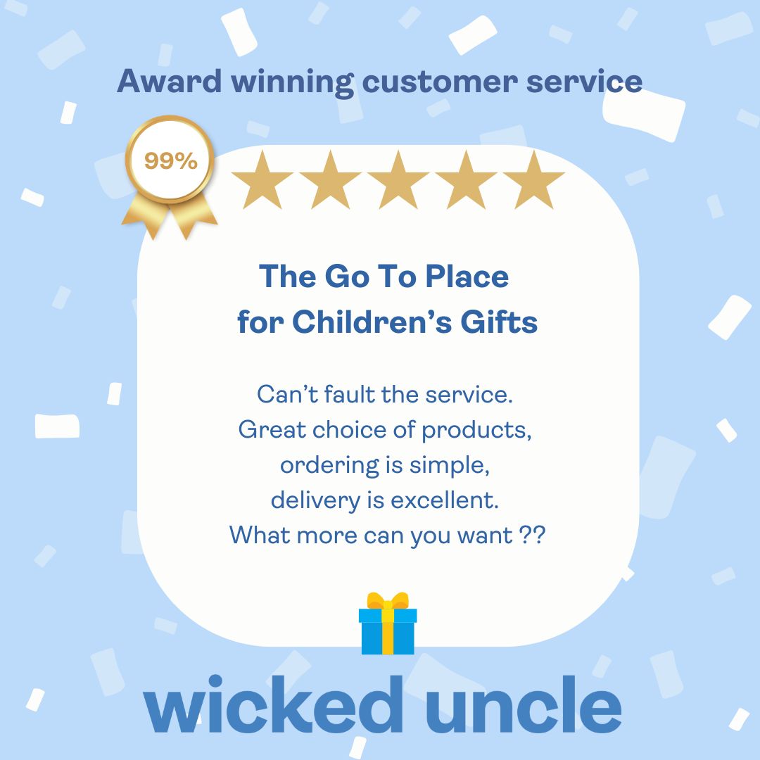 WickedUncle's tweet image. #motivationalmonday - Another lovely review from one of our wonderful customers! Thank you 😍
#greatchoice #excellentdelivery #feefo #wickeduncle