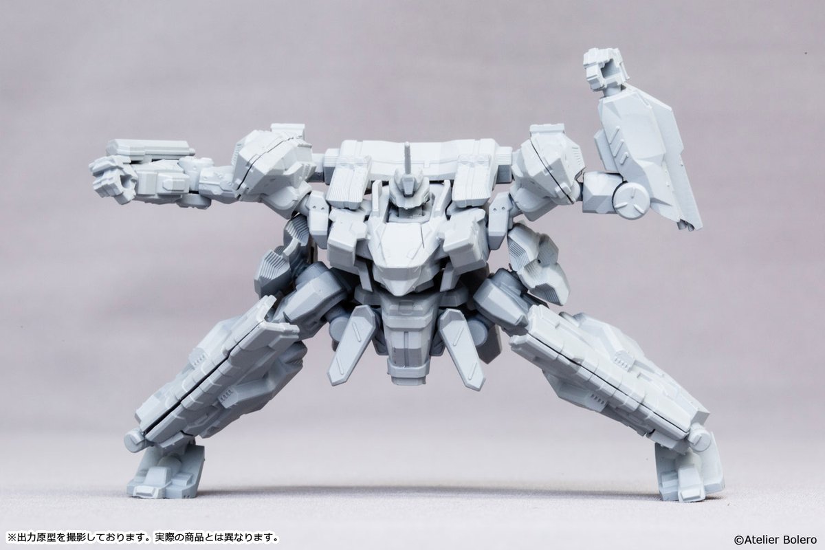 モーティスの二の腕はロール軸完備です！
#カプセルマシナリー