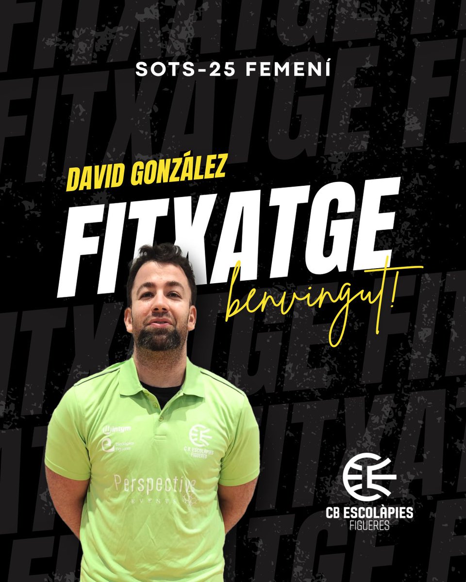 🏀🤝 Fitxatges!
Les jugadores Judit Canal i Júlia Plana formaran part de la plantilla del Sots-25 femení. David González s'uneix a l'staff tècnic i serà un dels entrenadors.
Benvinguts al club! 🚀