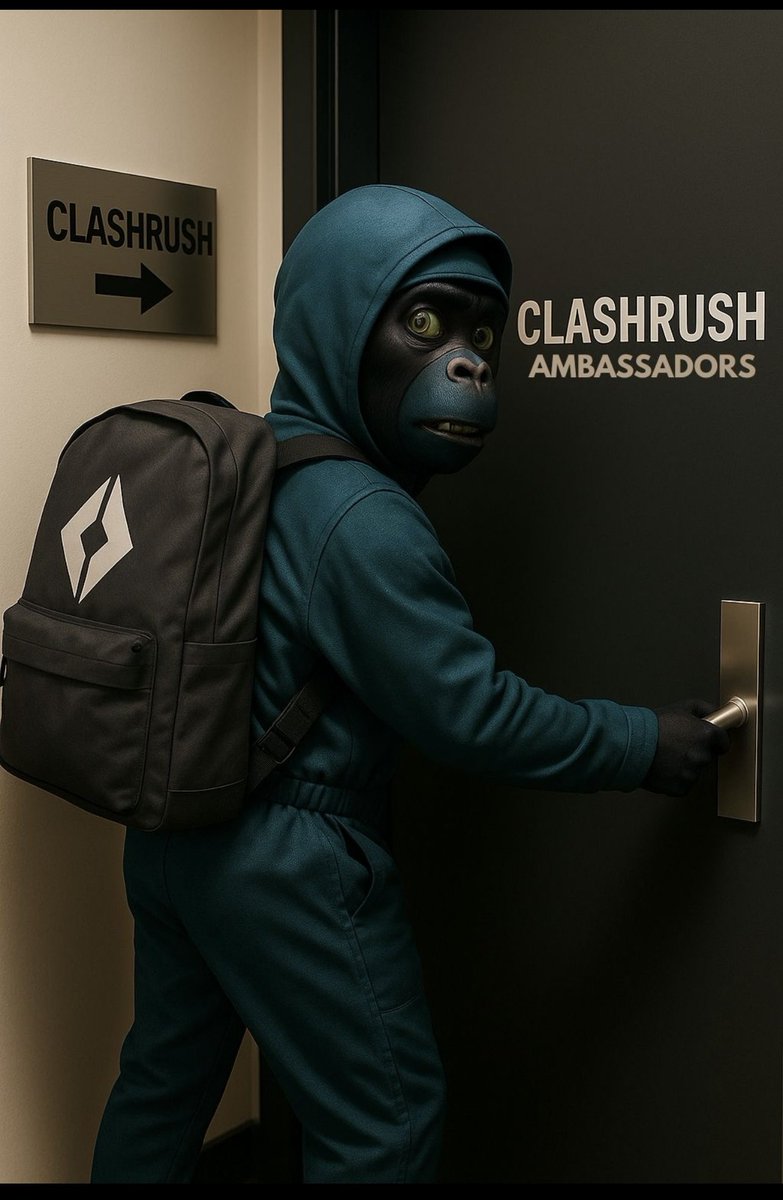 GM CT..
I am excited to share that I’ve officially been selected as an Ambassador for the Clashrush Program! 

From supporter to official rep…

Excited to represent, connect, and contribute to building this amazing ecosystem. 

Big things ahead let’s make it happen!
