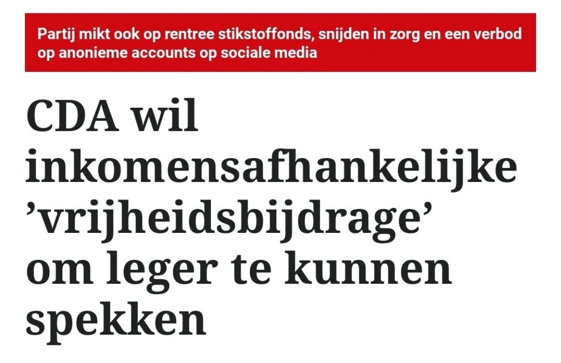 Tweeeety (@tweeeety2021) on Twitter photo Beste <a href="/HenriBontenbal/">Henri Bontenbal</a>
Snijden in zorg moet je aan chirurgen overlaten. Jullie plannen getuigen in ieder geval weinig van fatsoen waarover jij altijd zo hoog van de toren blaast. #stemzeweg
#nooitmeerCDA #Bontenbal #verkiezingsprogramma #CDA Beste <a href="/HenriBontenbal/">Henri Bontenbal</a>
Snijden in zorg moet je aan chirurgen overlaten. Jullie plannen getuigen in ieder geval weinig van fatsoen waarover jij altijd zo hoog van de toren blaast. #stemzeweg
#nooitmeerCDA #Bontenbal #verkiezingsprogramma #CDA