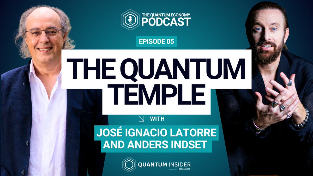 The Quantum Insider (@quantumdaily) on Twitter photo 🧠 New Podcast Episode: The Quantum Temple
@andersindset talks with <a href="/jolatorre/">Jorge Alatorre</a> (CQT Singapore) on ethics, equity, and building a human-centered quantum future.
🎧 Listen now:
📺 YouTube: hubs.la/Q03Fcsd10
🎧 Spotify: hubs.la/Q03FcmH80
🍏 Apple: 🧠 New Podcast Episode: The Quantum Temple
@andersindset talks with <a href="/jolatorre/">Jorge Alatorre</a> (CQT Singapore) on ethics, equity, and building a human-centered quantum future.
🎧 Listen now:
📺 YouTube: hubs.la/Q03Fcsd10
🎧 Spotify: hubs.la/Q03FcmH80
🍏 Apple: