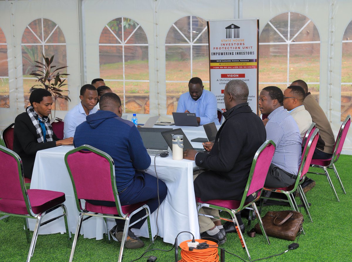 Jaman Ntongo (@dntongo89) on Twitter photo Today <a href="/ShieldInvestors/">State House Investors Protection Unit</a> a meeting is held about Following expression of interest from US-Indian investors to establish a Digital Innovation City in Ug. We're coordinating with NITA-U & STI Secretariat aiming @ thriving investment in Ug.
Led by Col <a href="/edthnaka/">Col Edith Nakalema</a>
#EmpoweringInvestors Today <a href="/ShieldInvestors/">State House Investors Protection Unit</a> a meeting is held about Following expression of interest from US-Indian investors to establish a Digital Innovation City in Ug. We're coordinating with NITA-U & STI Secretariat aiming @ thriving investment in Ug.
Led by Col <a href="/edthnaka/">Col Edith Nakalema</a>
#EmpoweringInvestors