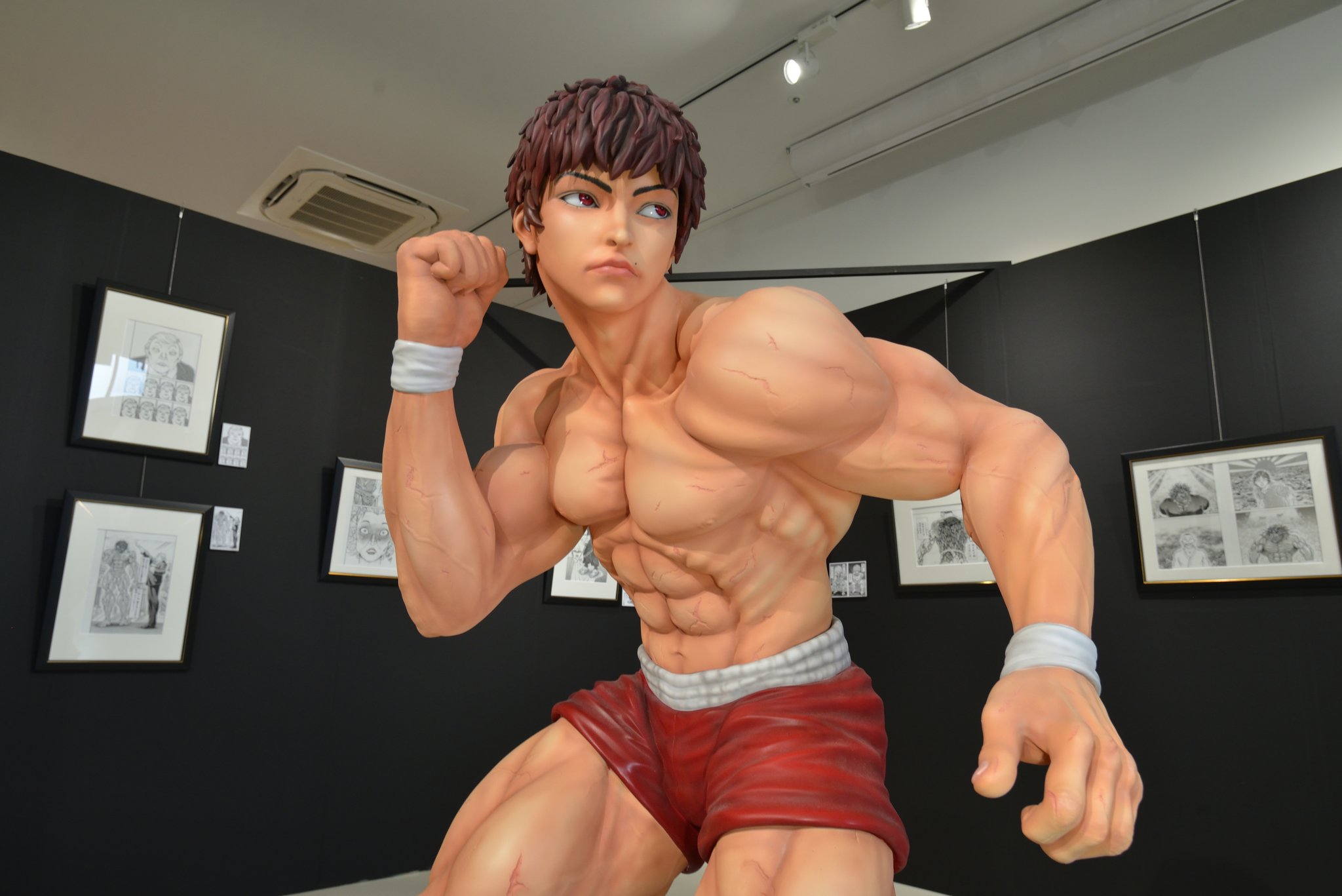 グラップラー刃牙　いずず 刃牙」シリーズ イラストプレイマットNT トリケラトプス拳[PROOF