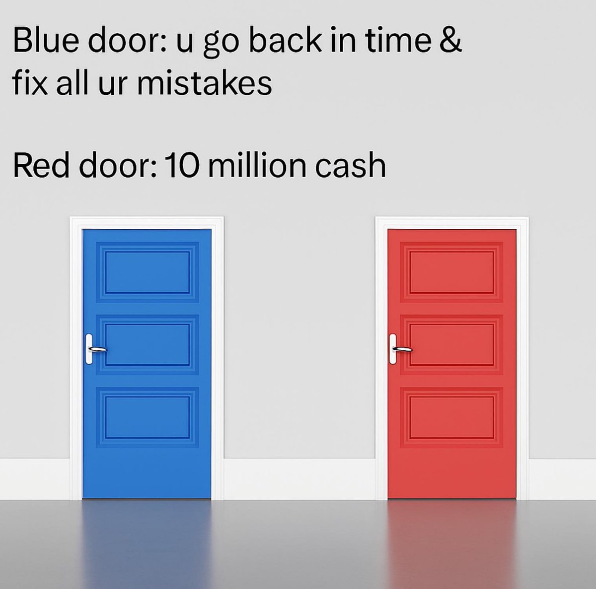 Blue door - 👍
Red door - ❤️
.
.
#yks25 #yks2025 #LaVozArgentina #มารีเบรินเนอร์ #bbtvi #ssc_protest