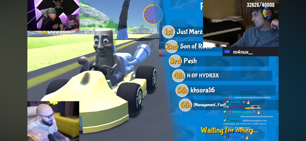 gattoricco's tweet photo. Only top Italian stremmers with record-breaking view numbers playing #italianrot at mariokart https://t.co/lIX5MmJV0r