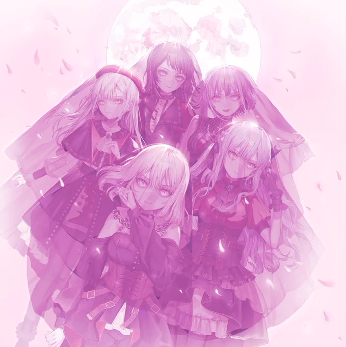 Ave Mujica 3rd Single イラストを描かせていただきました どうぞよろしくお願いいたします! #AveMujica #バンドリ