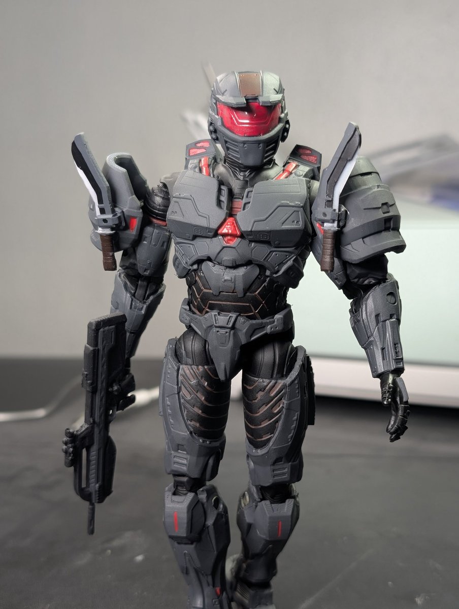 HOIDA247's tweet image. Finished another MK 4 for someone on Etsy.

Parts by me.
Painted by me.

#Halo #halocommunity #HaloSpotlight