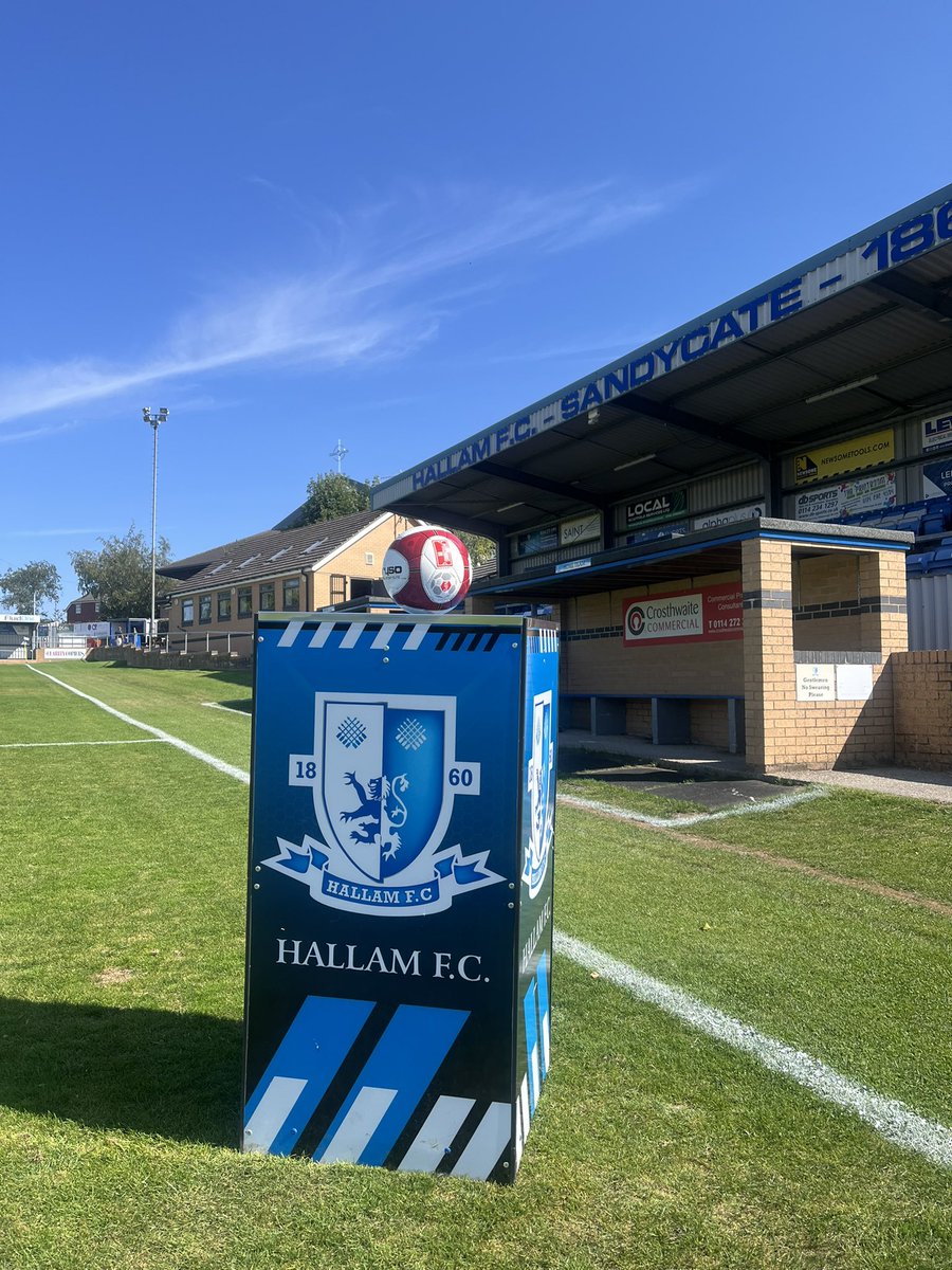 What a beautiful day for some <a href="/NorthernPremLge/">The Pitching In Northern Premier League</a> action here at Sandygate! 

#HallamFC