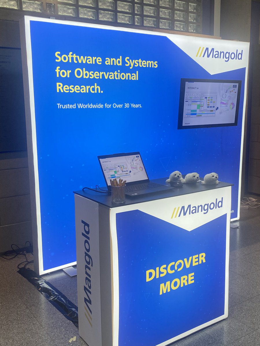 Mangold exhibition booth at #EARLI #EARLI2025 in Graz, Austria.