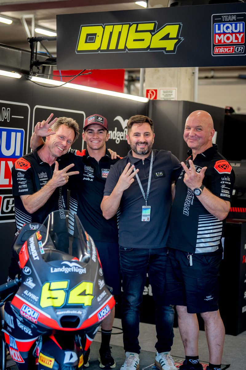 We are proud to announce that <a href="/david64official/">David Muñoz</a> will stay with us in the long-term future! 💙

"I feel very happy &amp; thankful to continue with Intact GP. They give me the perfect environment to show my potential, and together we can keep fighting for top results and future titles."