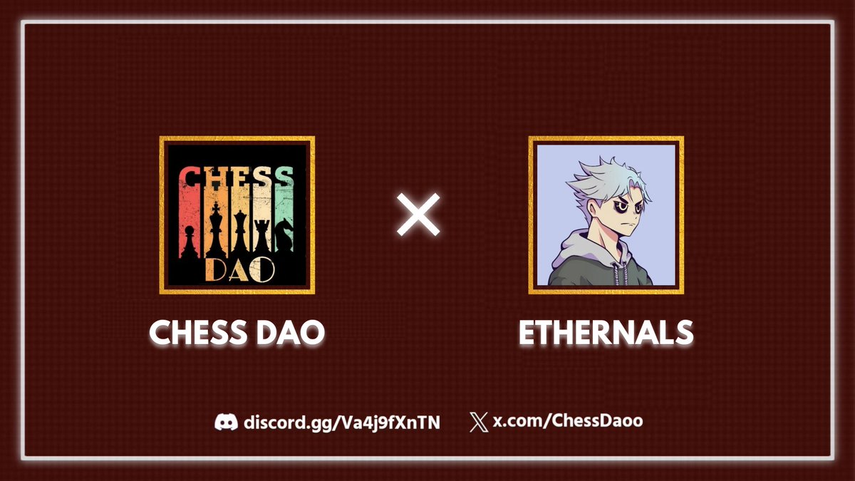 Chess Dao โ (@chessdaoo) on Twitter photo ๐๐ถ๐๐ถ๐ป๐ด๐ฎ๐๐ฎ๐ ๐๐ฑ๐๐๐, ๐๐๐ฑ๐
๐๐
๐ ๐ฆ๐ฝ๐ผ๐๐ ๐๐ผ๐ฟ ๐จ๐ฝ๐ฐ๐ผ๐บ๐ถ๐ป๐ด ๐๐๐ฝ๐ฒ ๐ฃ๐ฟ๐ผ๐ท๐ฒ๐ฐ๐ โ ๐๐ญ๐ก๐๐ซ๐ง๐๐ฅ๐ฌโ๏ธ
๐๐จ ๐๐ง๐ญ๐๐ซ ๐ญ๐ก๐ ๐ ๐ข๐ฏ๐๐๐ฐ๐๐ฒ :
โข ๐๐ผ๐น๐น๐ผ๐ <a href="/ChessDaoo/">Chess Dao โ</a> <a href="/Ethernalsnfts/">Ethernals</a>
โข ๐๐ถ๐ธ๐ฒ,๐ฅ๐ง,๐๐ซ๐จ๐ฉ ๐๐๐ ๐๐๐๐ซ๐๐ฌ๐ฌ
โข ๐๐ ๐ต๐ฟ๐! ๐๐ถ๐๐ถ๐ป๐ด๐ฎ๐๐ฎ๐ ๐๐ฑ๐๐๐, ๐๐๐ฑ๐
๐๐
๐ ๐ฆ๐ฝ๐ผ๐๐ ๐๐ผ๐ฟ ๐จ๐ฝ๐ฐ๐ผ๐บ๐ถ๐ป๐ด ๐๐๐ฝ๐ฒ ๐ฃ๐ฟ๐ผ๐ท๐ฒ๐ฐ๐ โ ๐๐ญ๐ก๐๐ซ๐ง๐๐ฅ๐ฌโ๏ธ
๐๐จ ๐๐ง๐ญ๐๐ซ ๐ญ๐ก๐ ๐ ๐ข๐ฏ๐๐๐ฐ๐๐ฒ :
โข ๐๐ผ๐น๐น๐ผ๐ <a href="/ChessDaoo/">Chess Dao โ</a> <a href="/Ethernalsnfts/">Ethernals</a>
โข ๐๐ถ๐ธ๐ฒ,๐ฅ๐ง,๐๐ซ๐จ๐ฉ ๐๐๐ ๐๐๐๐ซ๐๐ฌ๐ฌ
โข ๐๐ ๐ต๐ฟ๐!