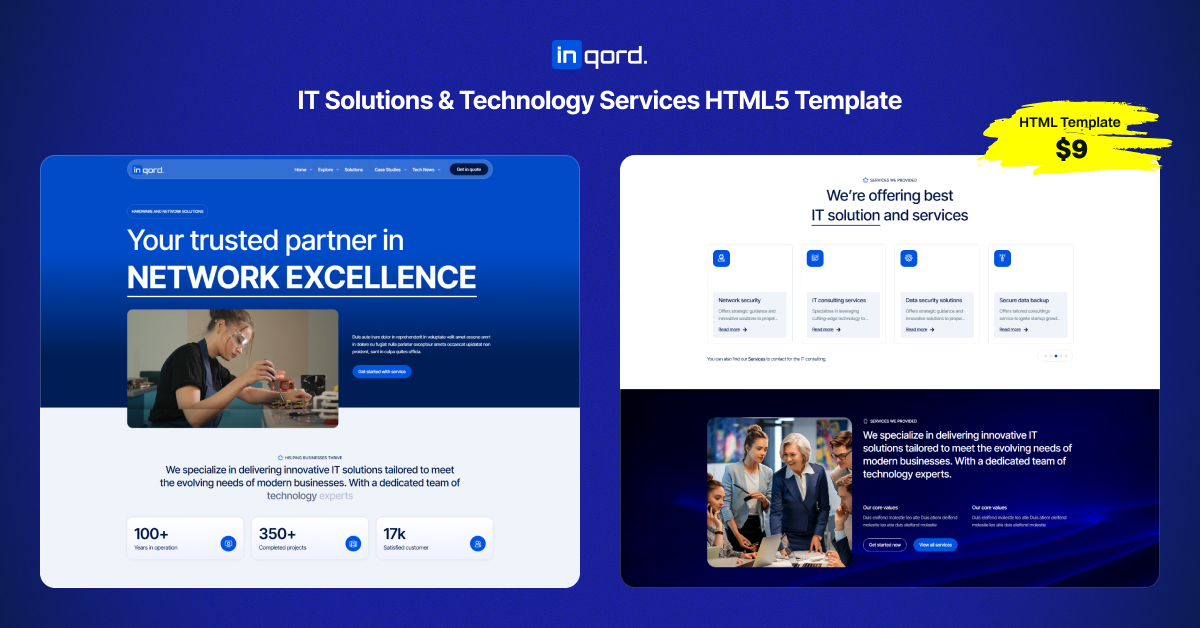 themetechmount's tweet image. โจ Build your tech website with Inqord โ sleek, responsive & future-ready HTML5 template for IT, SaaS & startups! ๐
๐ Demo: lnkd.in/d6hkTH2Q
๐ WP Version: lnkd.in/dTiRFhXR
#Inqord #HTML5Template #TechStartups #ResponsiveDesign #DigitalInnovation