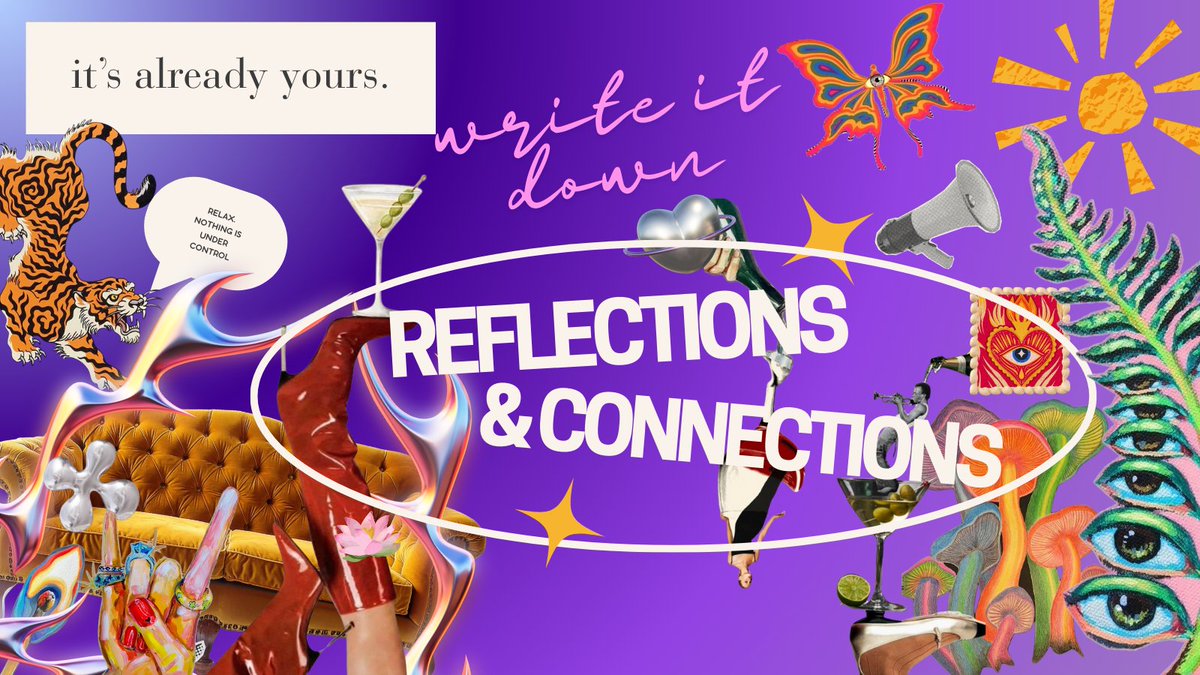 Reflections & Connections ✨ tweet media