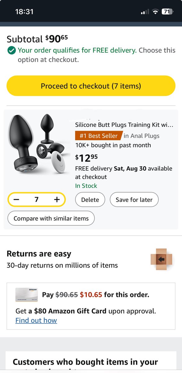 xyrilx64bit's tweet photo. Aight, imma stock more on $BUTTPLUG
this gonna keep me plugged in for days. 😉 
#buttplug https://t.co/bi7NoSgZYl
