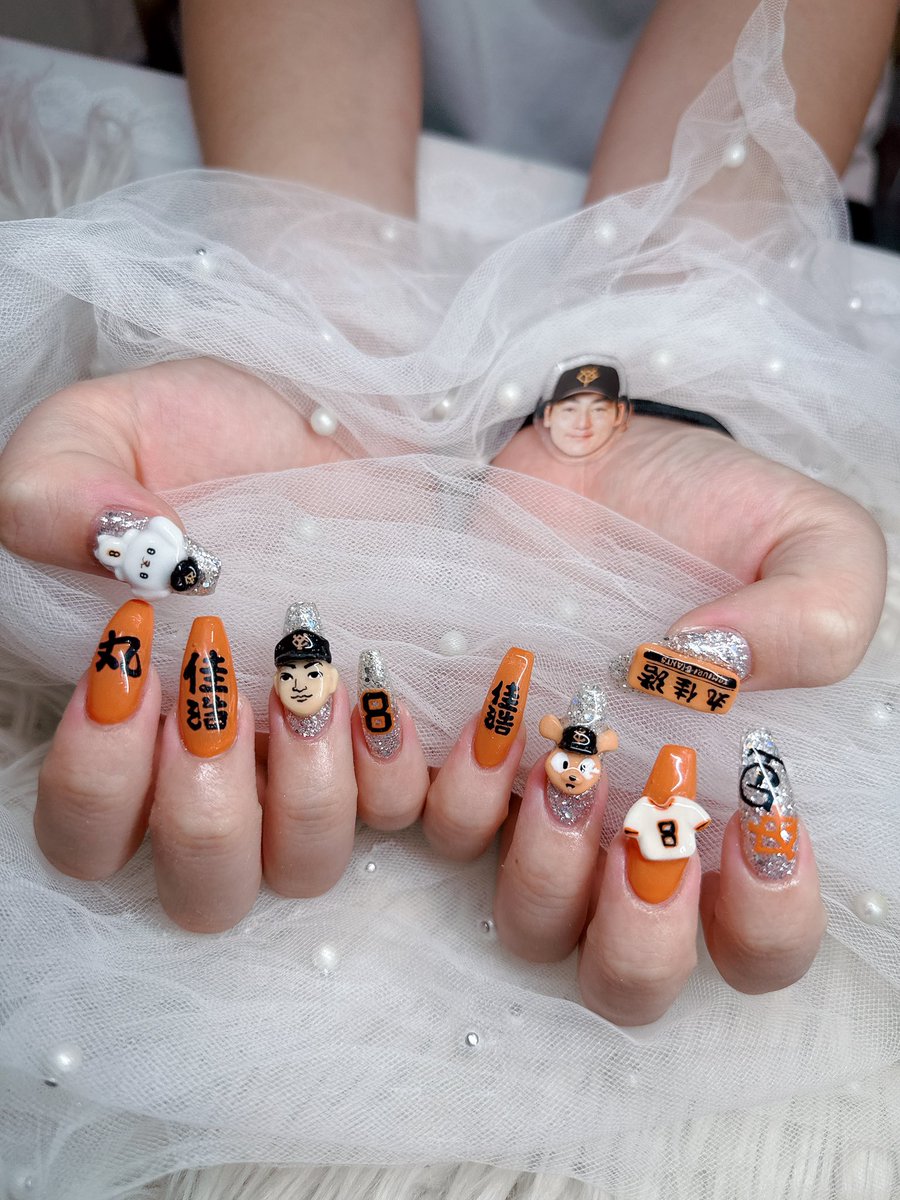 丸佳浩ネイル💖🙆‍♀️