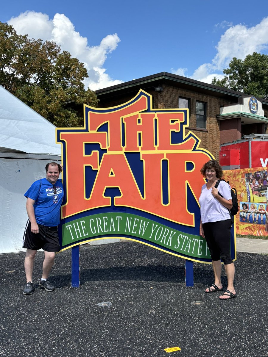 Had a good time at the <a href="/NYSFair/">New York State Fair</a> this past weekend with my Mom. If you haven’t been yet, you still have until Labor Day to get out to Syracuse for all the fun before the end of summer and the kids go back to school!