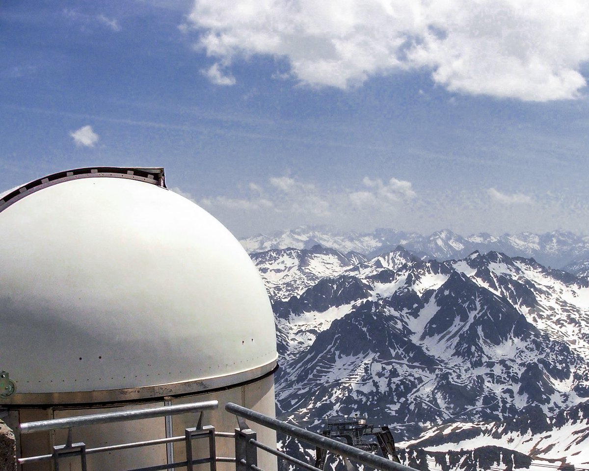 Pic Du Midi Observatory, Pyrenees.
9440'