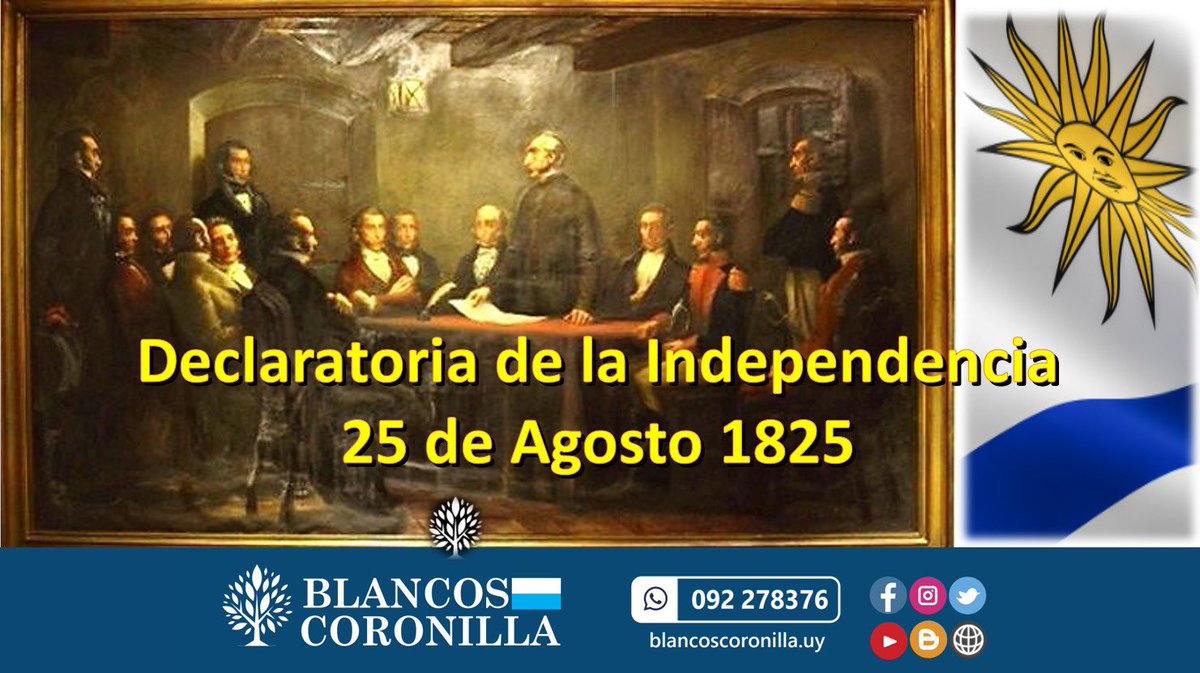 Hoy se cumplen 200 años de la Declaratoria de la independencia
