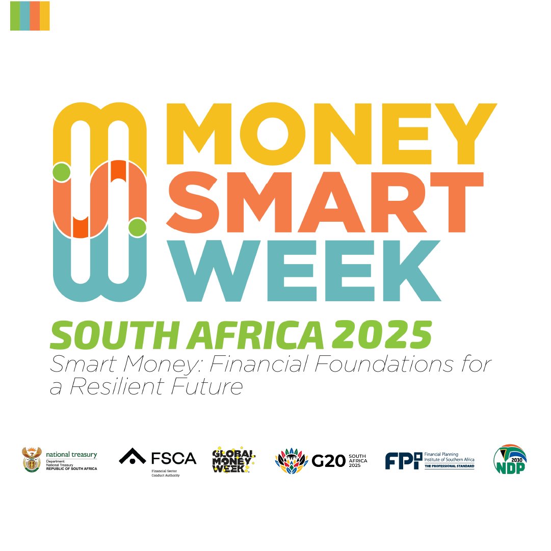 FPI_SA's tweet image. It’s #MoneySmartWeek!

Join Anelisa Mti CFP® on 26 Aug for a FREE webinar:
&quot;Stokvels &amp;amp; Safety Nets: Community-based Financial Resilience&quot;

Learn how to build financial buffers &amp;amp; emergency funds, even on a tight budget!

Register: events.teams.microsoft.com/event/d40aa6b7…