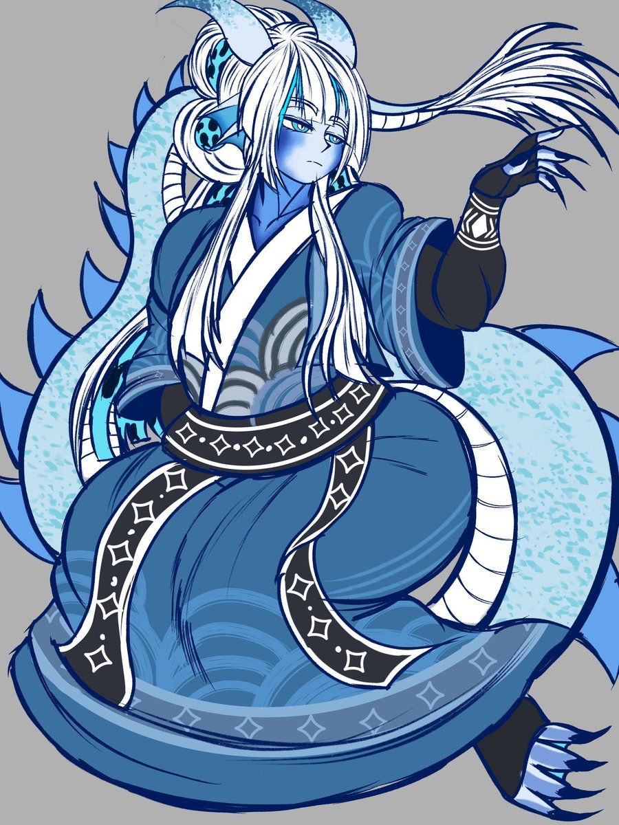 graceful beast of the sea . . 

leviathan, done by <a href="/kwalker1009/">KWALKER1009( Commissions Full)</a> ☆