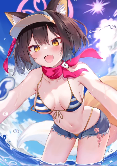 水着イズナ #ブルアカ