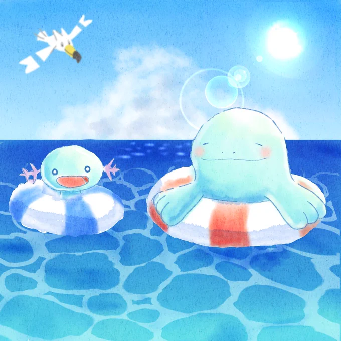 #好きなポケモンあげてこうぜ見た人もぜひ ポケモンみんな好きだけど特に好きなのはメッソンとヌオー