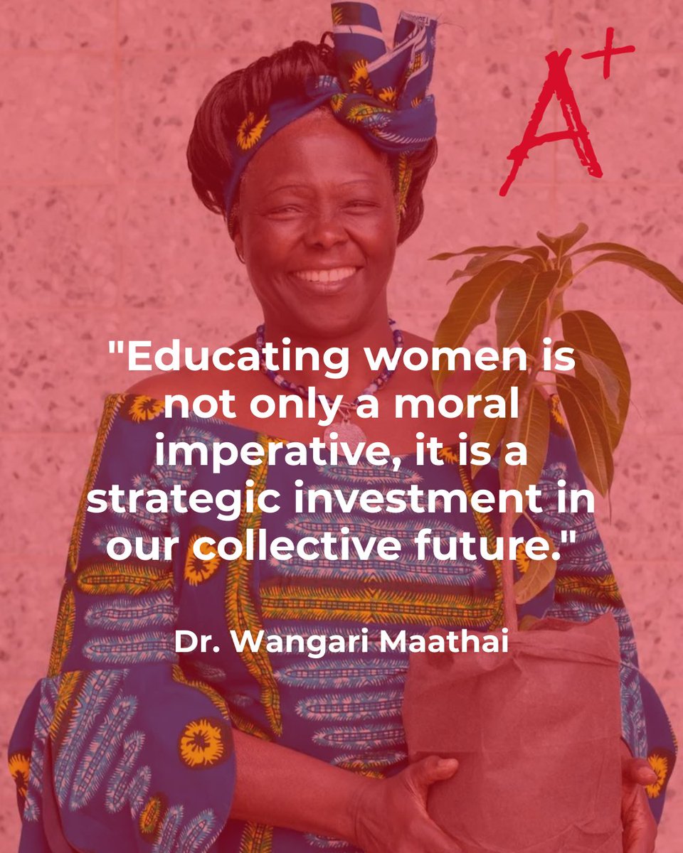 TEACH_SA's tweet image. "Educating a woman is not only imperative, it is a strategic investment in our collective future”. - Dr. Wangari Maathai

Whatever you give a woman, she will receive it, multiply it and give it back to you.

#OurFutureNeedsYOU #TEACHSouthAfrica #TEACHSA