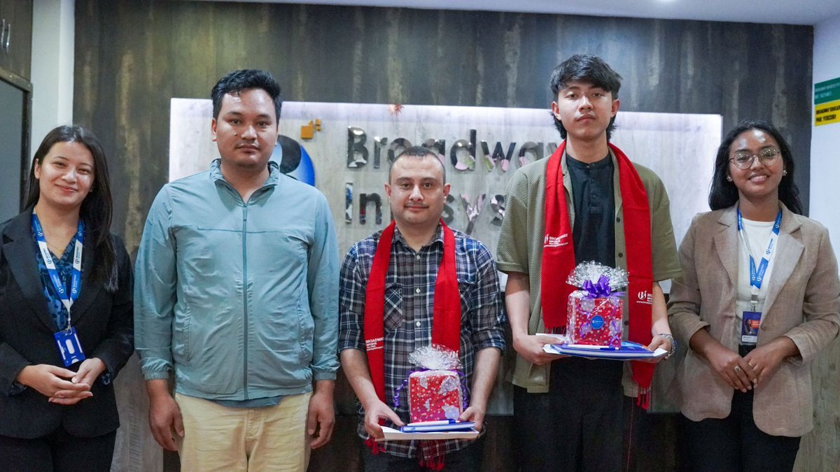 broadwayinfosys's tweet image. Honored to host training for the Royal Securities Exchange of Bhutan in DevOps.

Wishing you all the best ahead!

#DevOpsTraining #BroadwayInfosys #ITTrainingNepal #SkillDevelopment #TechTraining #InternationalTrainingProgram