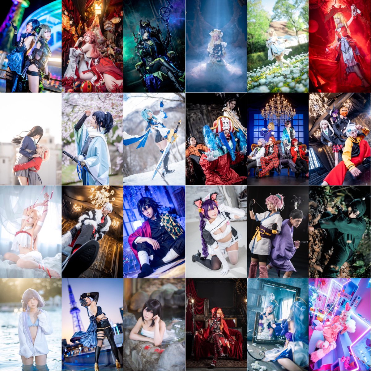 久々に写真まとめついでにタグ！
カメラ入り用あれば軽く声かけていただけるとありがたし！好きなジャンルが雑種すぎ…
北陸大阪名古屋、関東にも色々行きたい！
（タグつけたもろた写真お借りします！）
#カメラマンさんと繋がりたい 
#レイヤーさんと繋がりたい 
#相互さんの相互さんと繋がりたい