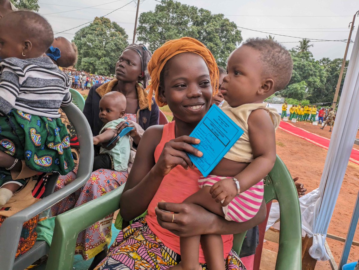 A year ago, the malaria vaccine was introduced in the Central African Republic.

Little Jehiel was the first Central African child to receive the new vaccine. 

We met him and his mother a year later.

Fin our more 👉 unicef.link/3UK22WY