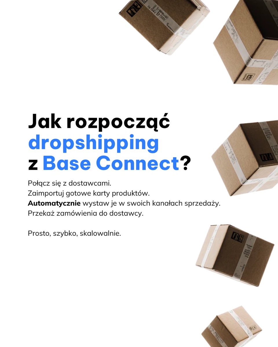 basepolska's tweet image. 💸 Czym jest #BaseConnect? To usługa Base, która łączy sprzedawców z siecią dostawców i hurtowni (oraz fulfillmentem), pozwalając importować gotowe produkty, automatycznie je wystawiać w Twoich kanałach sprzedaży.

▶️ base.com/pl-PL/funkcje/…