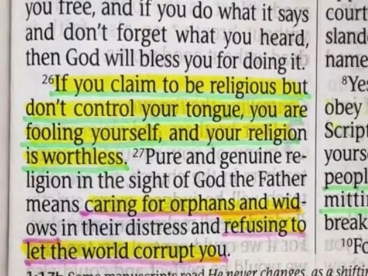 James 1:26-27