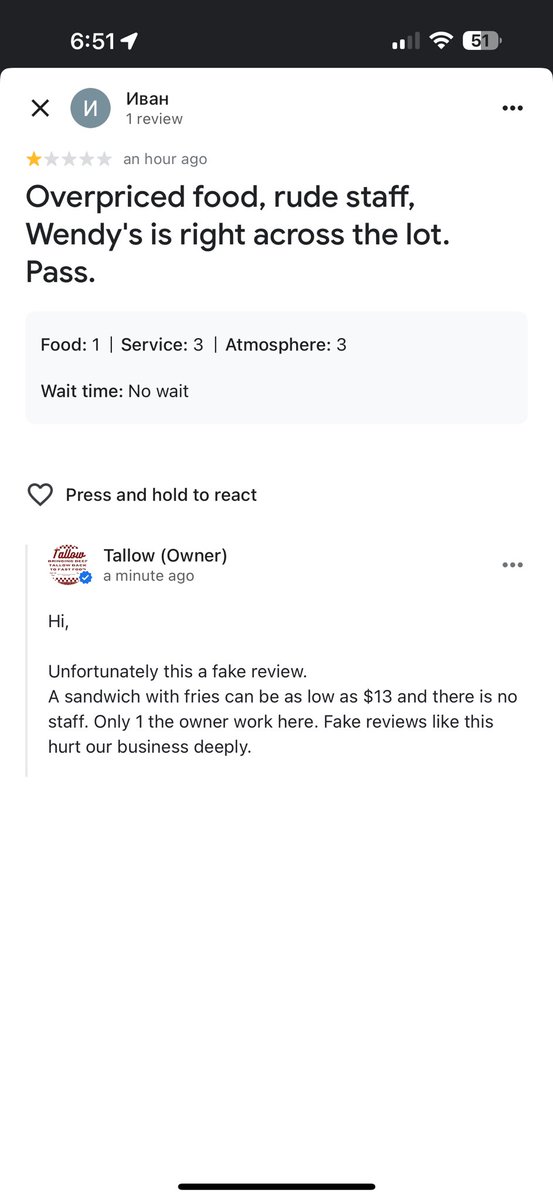 Abe | Building Tallow | Seed Oil Free Fast Food tweet media