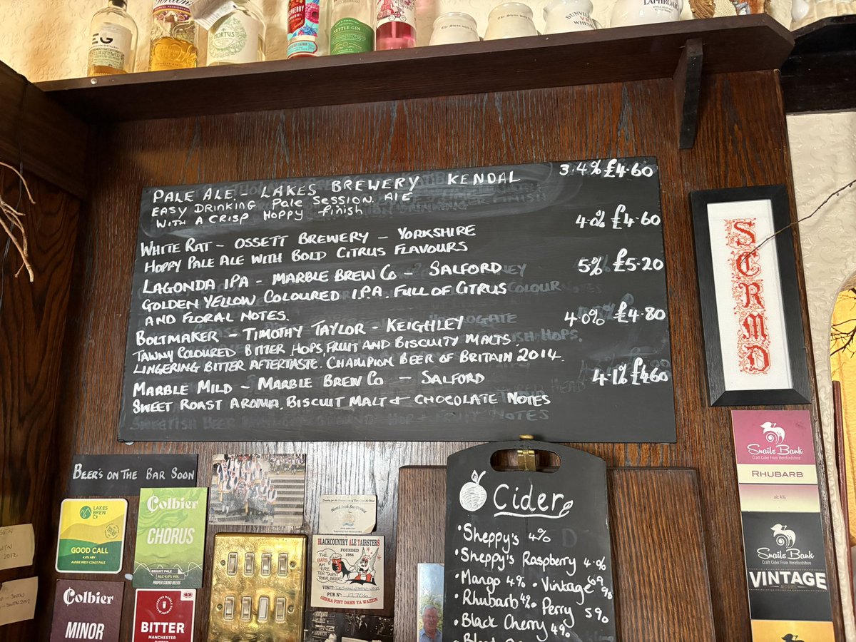 Beers on this Bank Holiday Monday featuring <a href="/lakesbrewco/">Lakes Brew Co</a>, <a href="/ossettbrewery/">Ossett Brewery</a>, <a href="/marblebrewers/">Marble Brewery</a> &amp; <a href="/TimothyTaylors/">Timothy Taylor's Brewery</a> 

<a href="/clithbeerfest/">Clitheroe Beer Festival 🍻</a> <a href="/camraeastlancs/">CAMRA East Lancs: Witch Ale News (Official)</a>