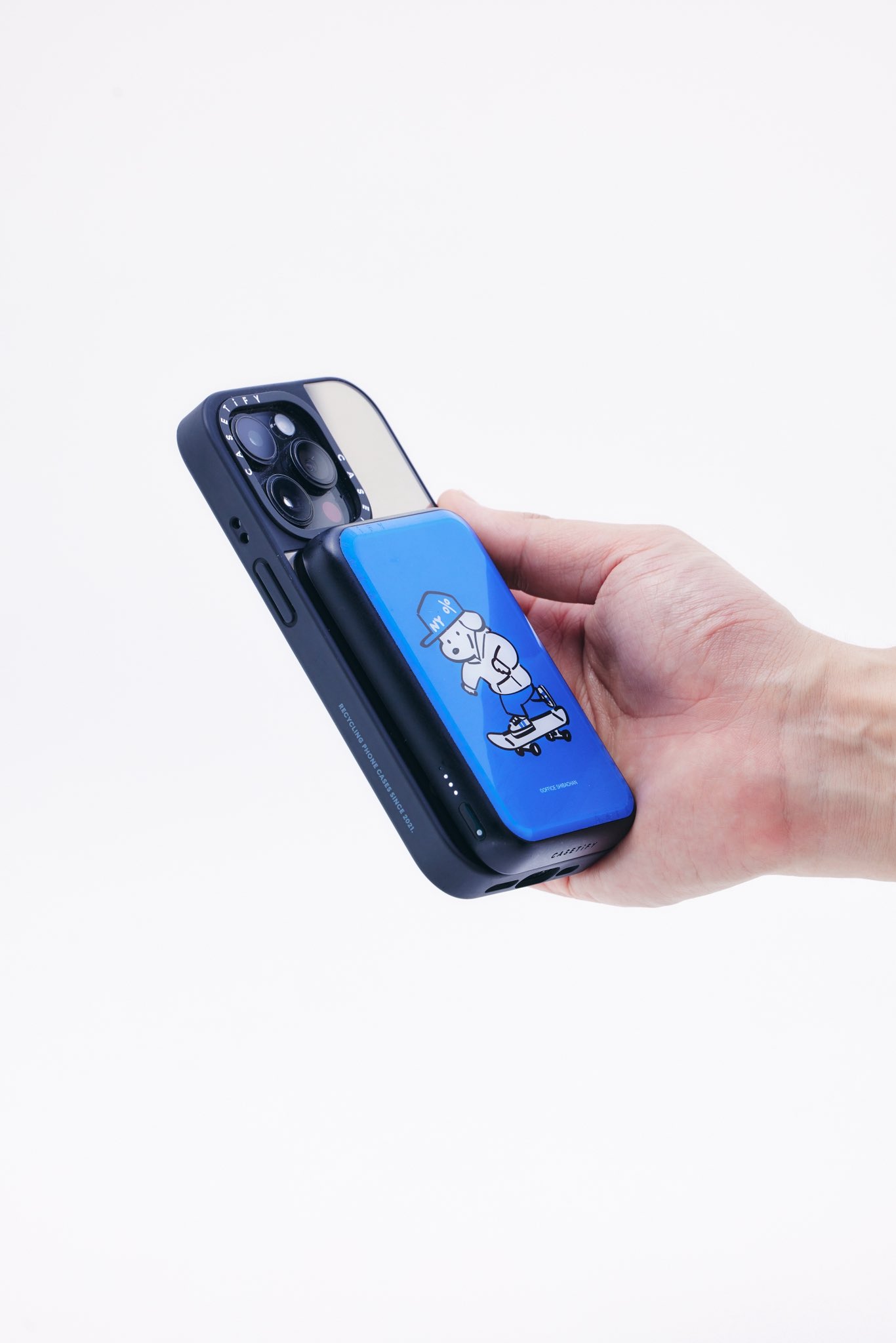CASETiFY ケースティファイ モバイルバッテリー CASETIFY、Apple純正の「MagSafeバッテリーパック」用の