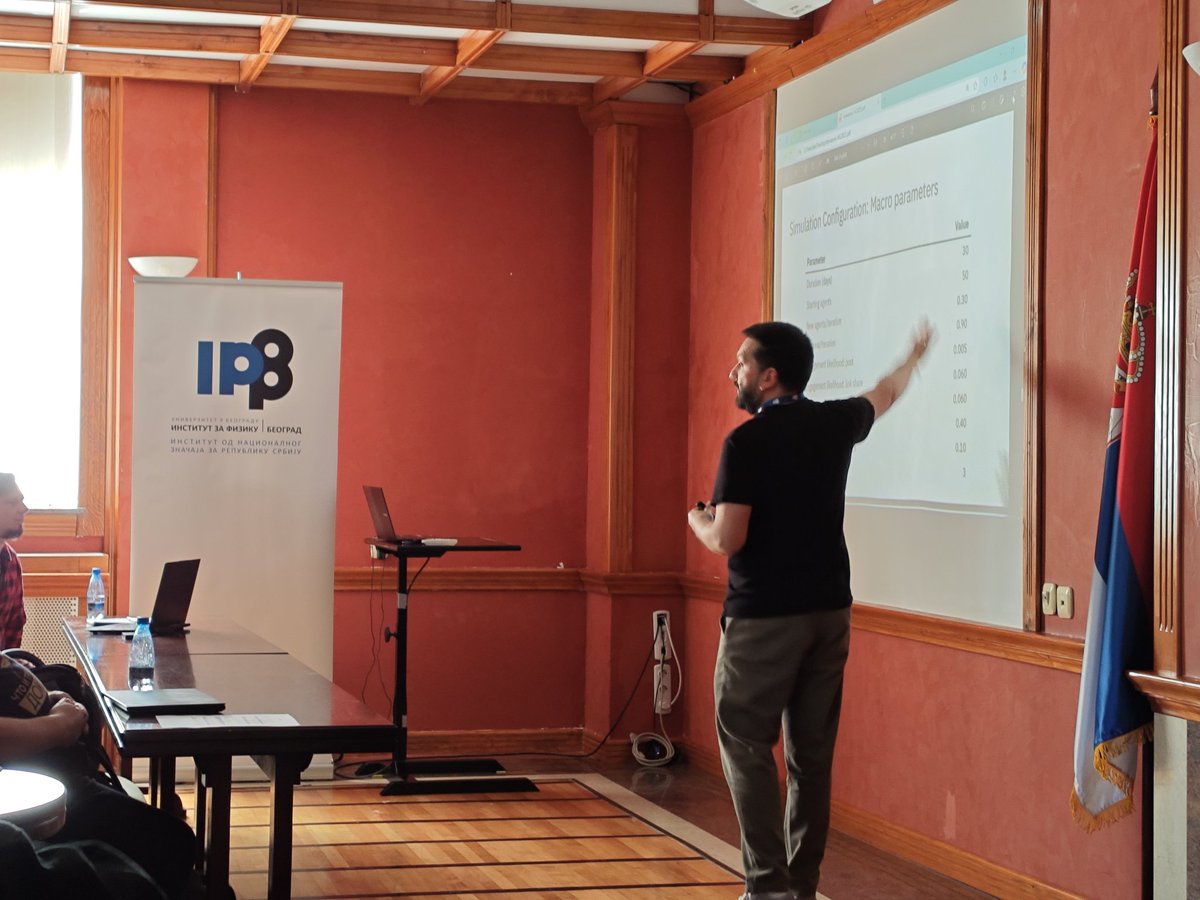 Marija Mitrovic (@marija_mitrovic) on Twitter photo The next three days we will enjoy interesting talks on networks and graphs at Institute of Physics Belgrade. We thank to our sponsor <a href="/PLOSComplexSys/">PLOS Complex Systems</a> The next three days we will enjoy interesting talks on networks and graphs at Institute of Physics Belgrade. We thank to our sponsor <a href="/PLOSComplexSys/">PLOS Complex Systems</a>