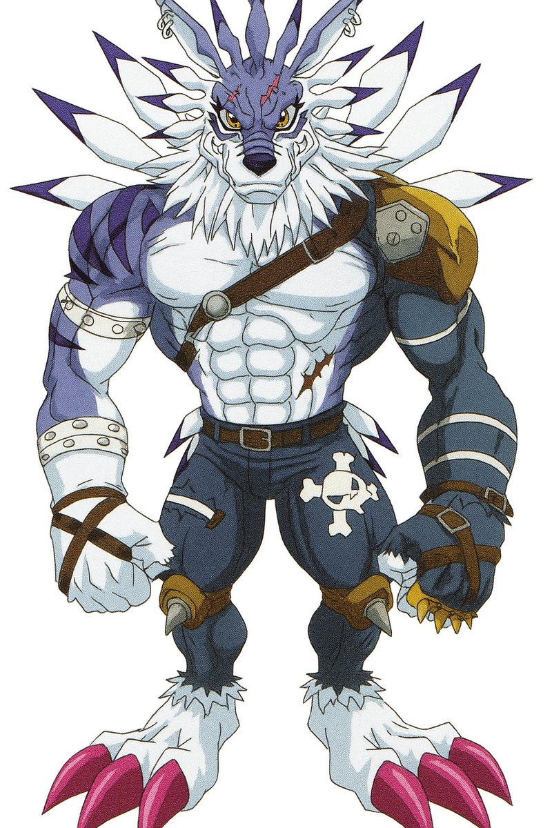 WereGarurumon Muscle Mode
