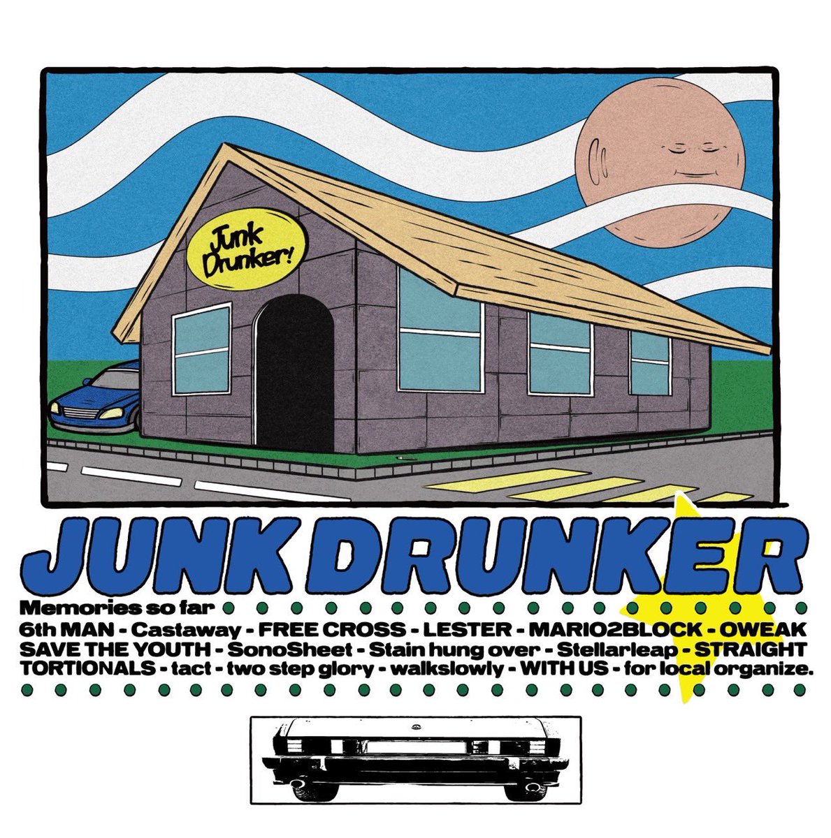 2025.9.13(SAT)~2025.9.14(SUN) 
Venue at SENDAI BIRDLAND
Junk Drunker! 5 Rest In Peace

TimeTable &amp; Food
JD! Merchandise 解禁

✍🏻 <a href="/breakoutyuta/">yuta</a> 

9/13 Day1券or二日通し券
tiget.net/events/404477

9/14 Day2券
tiget.net/events/404478

※ 🎫ご予約はTIGETにてお願い致します。