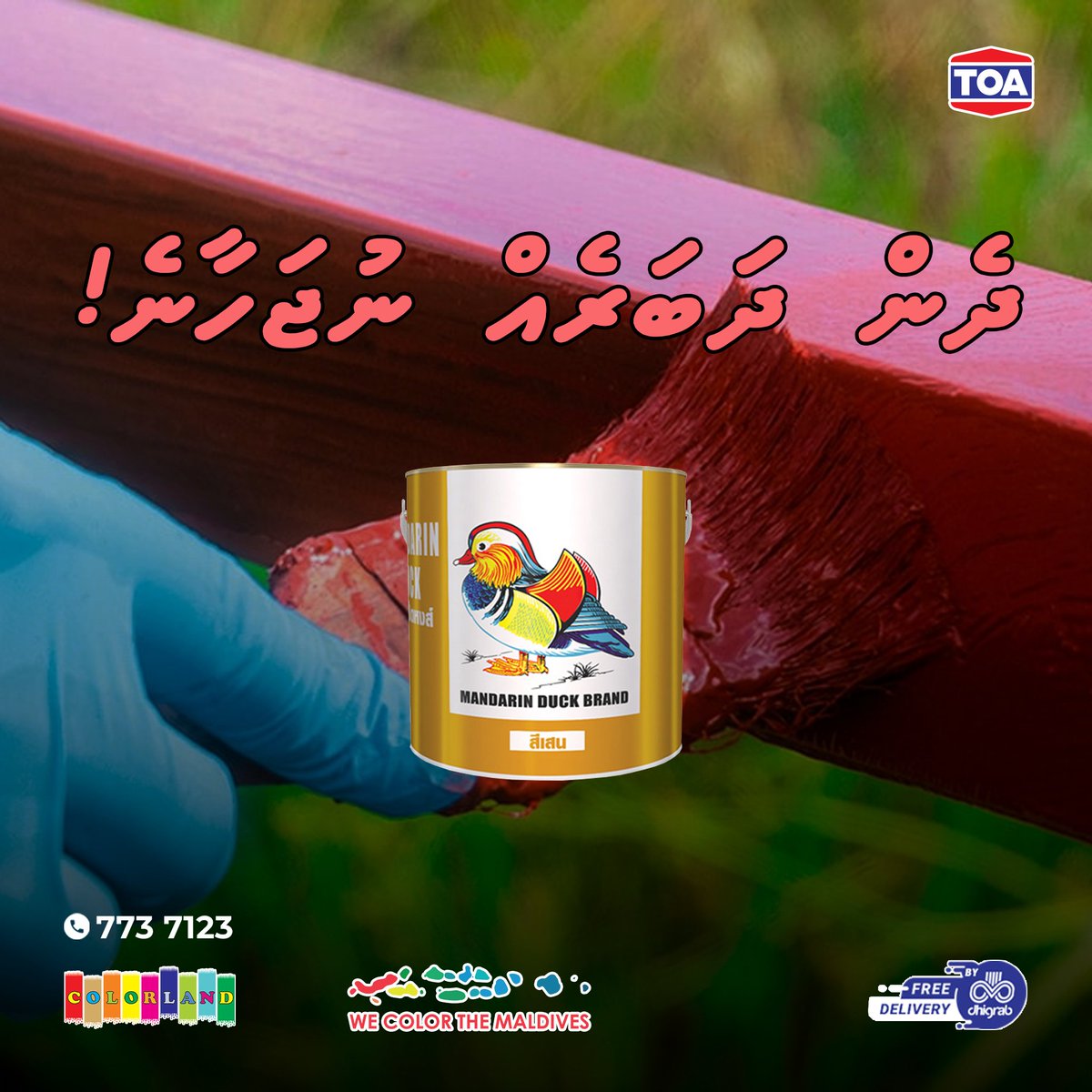 ColorlandMV's tweet image. Tough on Rust. Easy on Budget.
🔴 MANDARIN DUCK Red Lead Primer – Fast-drying, strong grip, and built for everyday steel protection. #RedLeadPrimer #SteelProtection #MandarinDuckPaints #ConstructionEssentials