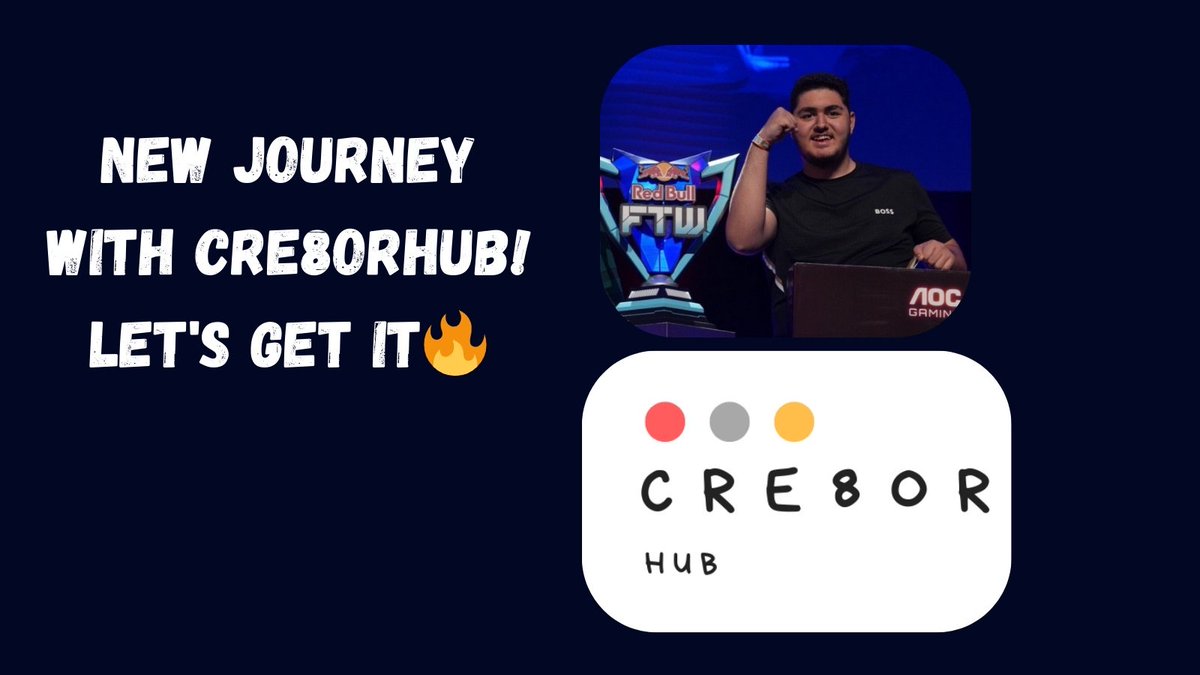 Kurap1kafn's tweet photo. Guys, it’s official – @Cre8orHub  has brought me on board!

More details coming soon, but one thing I can already say:

This is gonna be BIG!

Finally some real support for our scene. That’s what’s been missing. Let’s go, boys!🎮💜 https://t.co/E7m42Po7he