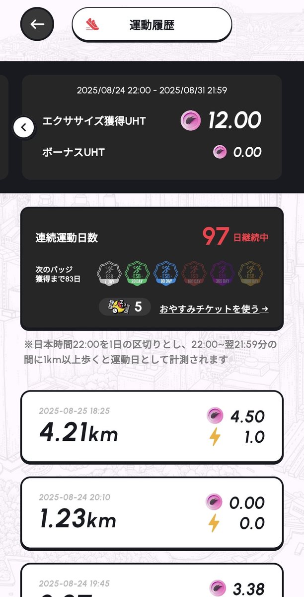 XHOAX46's tweet photo. ヘルスリー97日目で無課金でオリジナルクローズを揃えることができました。ゲーム性が面白く止まるときも放置でいいのがすごくいいなと思います。次の目標は3つをレベル29にすることです。達成できたらどれくらいのトークンを手に入れられるかまたポストします😊
#heal3 https://t.co/nLEm3b6onF