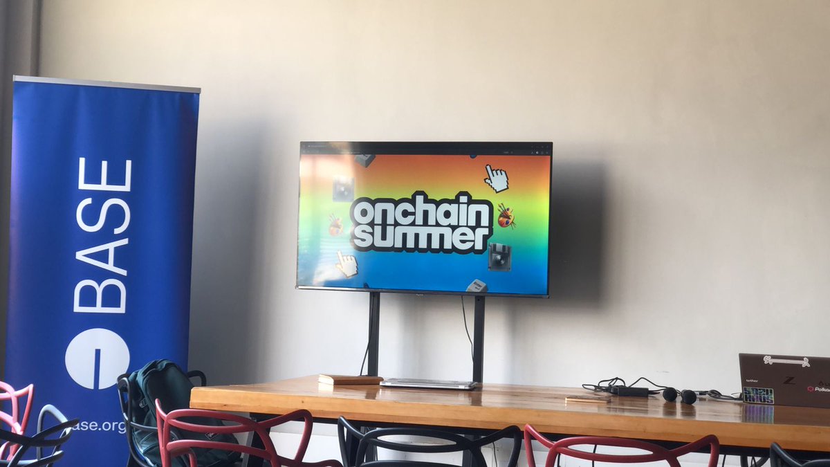 OnchainSummer meetup Dala edition is here. So far I've learn how to create metaMask account and how to  deploy smart contract #BasedKisumu
<a href="/DoreenAtieno17/">Doreen Atieno</a> <a href="/Gitonga2050/">Fred Gitonga</a> <a href="/buildonbase/">Base Build</a>  <a href="/BasedEastAfrica/">Based East Africa</a> <a href="/Web3WayAfrica/">Web3way Africa</a> <a href="/base/">Base</a> <a href="/Wendytbt4/">Wendy_Tabitha</a>
